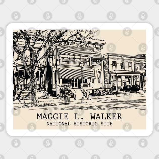 Maggie L. Walker National Historic Site Sticker by Lakeric